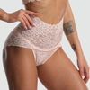 Pfirsich Perfekt™ | 10 Stück Nahtlose florale Spitze Panty